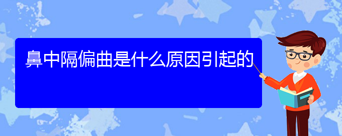 (治療鼻中隔偏曲貴陽(yáng)那家醫(yī)院好)鼻中隔偏曲是什么原因引起的(圖1)