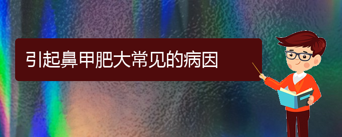 (貴陽治療鼻甲肥大的?？漆t(yī)院)引起鼻甲肥大常見的病因(圖1)