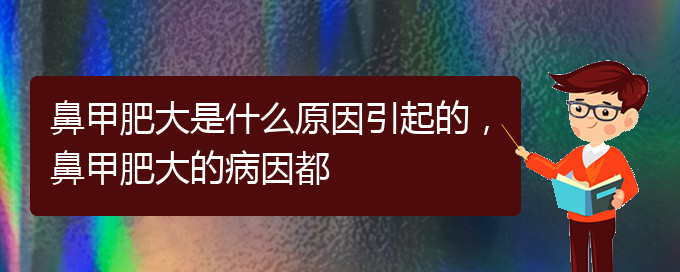 (貴陽鼻科醫(yī)院掛號(hào))鼻甲肥大是什么原因引起的，鼻甲肥大的病因都(圖1)