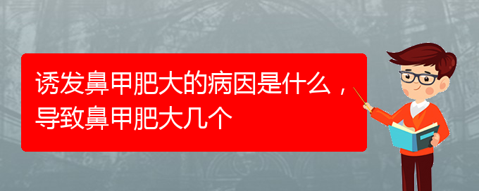 (貴陽鼻科醫(yī)院掛號(hào))誘發(fā)鼻甲肥大的病因是什么，導(dǎo)致鼻甲肥大幾個(gè)(圖1)