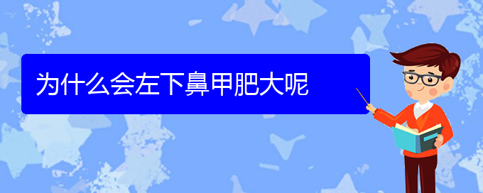 (貴陽鼻科醫(yī)院掛號)為什么會左下鼻甲肥大呢(圖1)