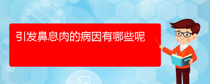 (貴陽治療鼻息肉好的醫(yī)院是哪家)引發(fā)鼻息肉的病因有哪些呢(圖1)