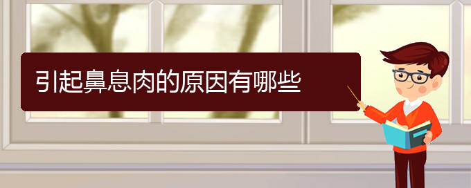 (貴陽哪個醫(yī)院治鼻息肉)引起鼻息肉的原因有哪些(圖1)