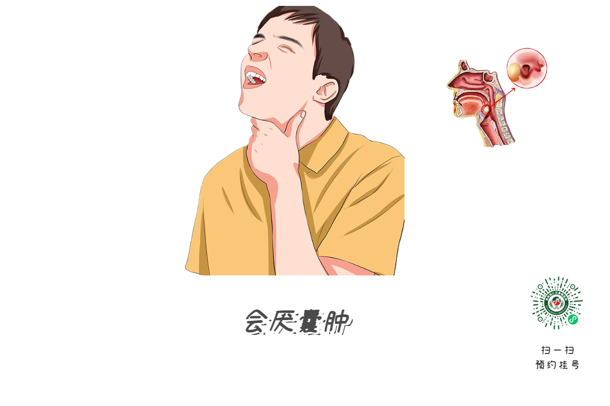女子吃火鍋后窒息，竟因忽視這個小囊腫(圖2)